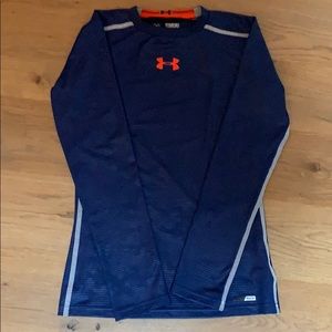 Blue boys long sleeve shirt